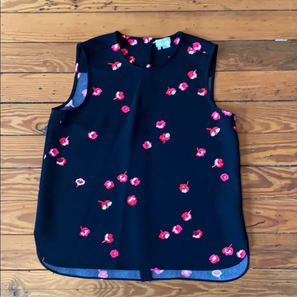 KATE SPADE SIZE 14 floral sleeveless top